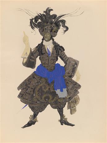 (BAKST, LÉON / THEATER / COSTUME.) Einstein, Carl. Léon Bakst: 42 Tafeln und 6 Abbildungen.